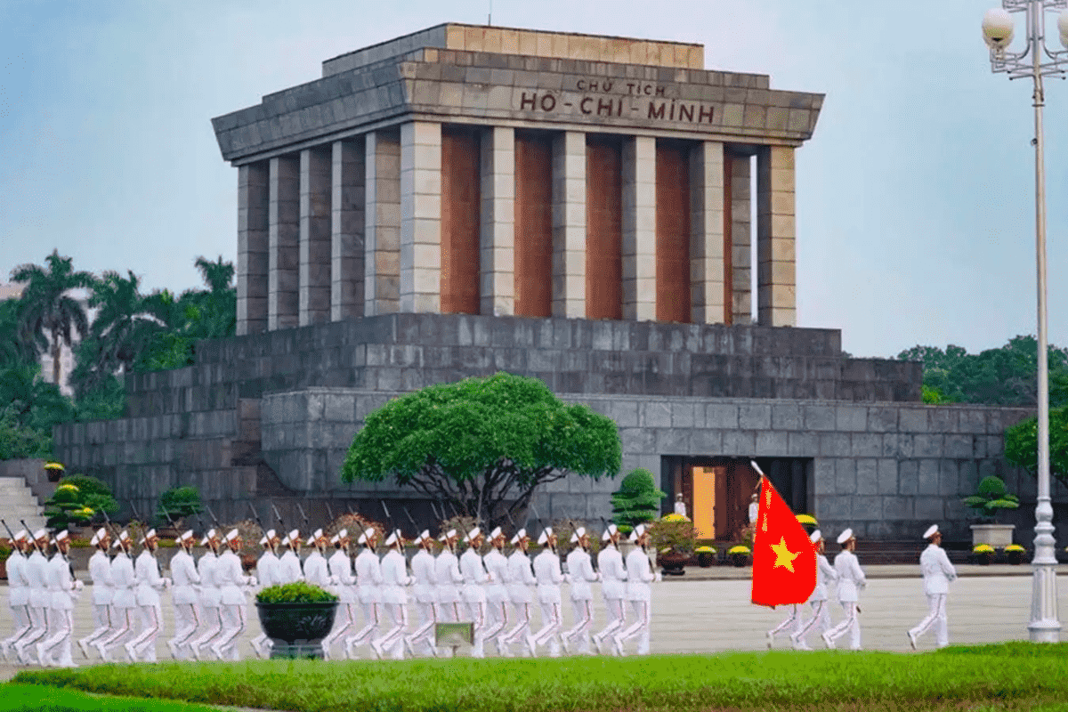 attractions in hanoi vietnam Ho Chi Minh Mausoleum