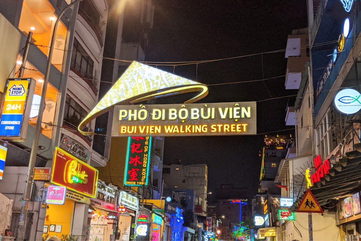 things to do in District 1 Ho Chi Minh City Bui Vien Street District 1