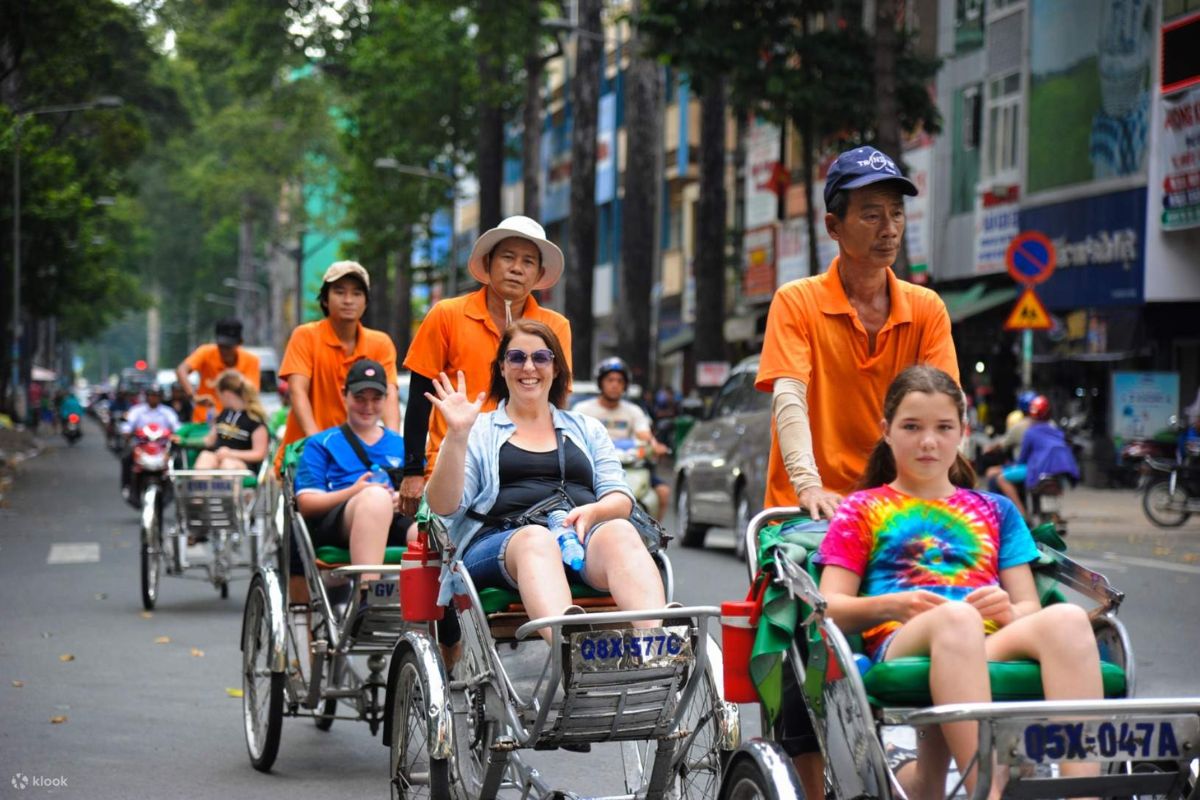 things to do in District 1 Ho Chi Minh City cyclo ride Ho Chi Minh city