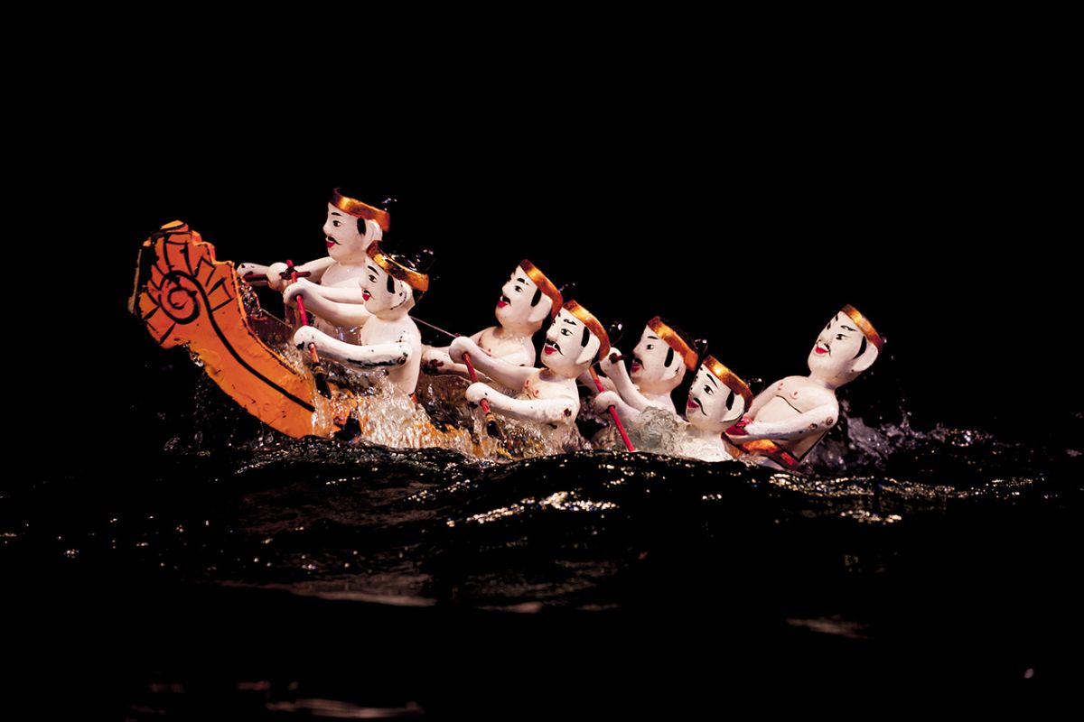 visiting hanoi in august Water Puppet Show