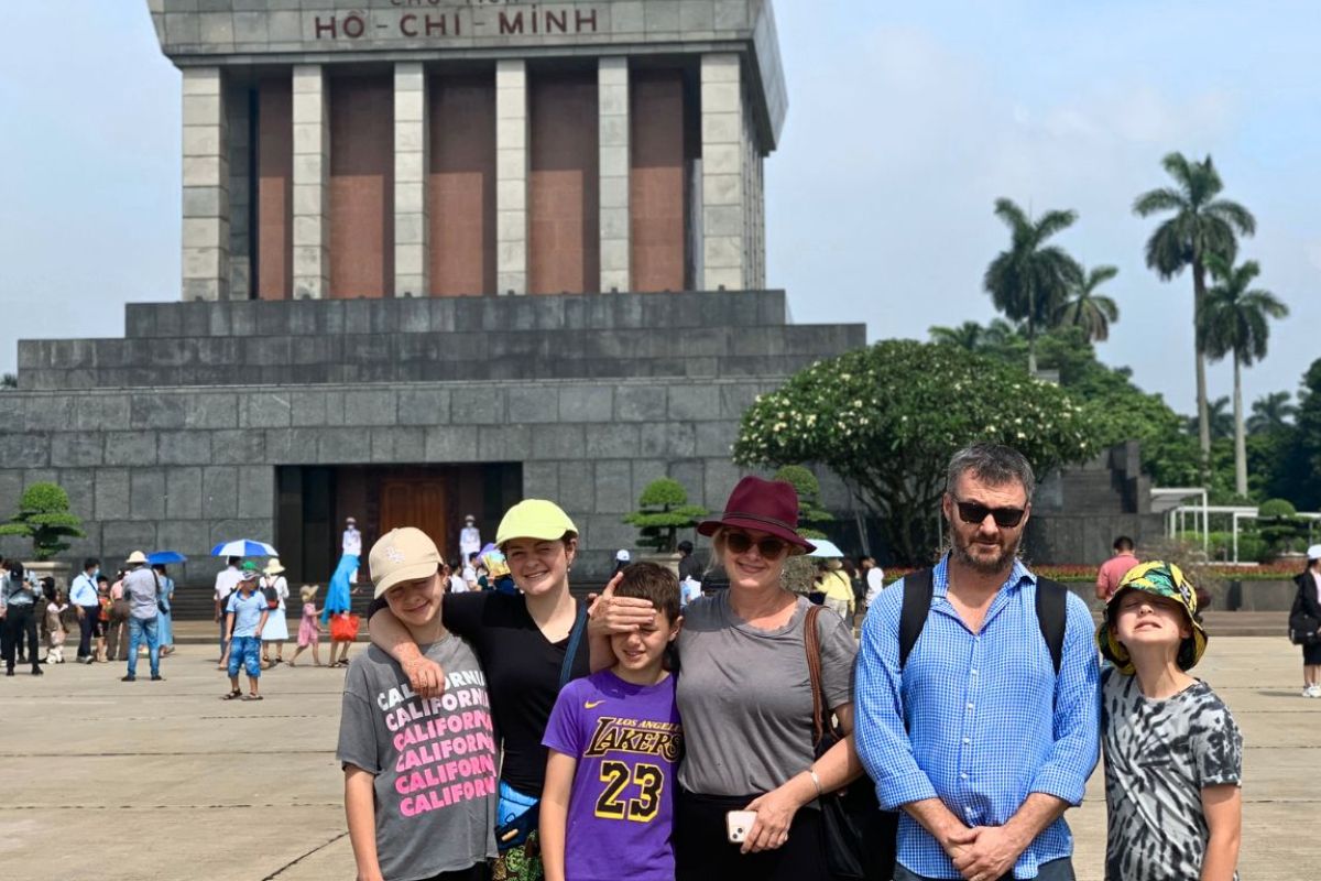 best city to visit in Vietnam with family hanoi family trip