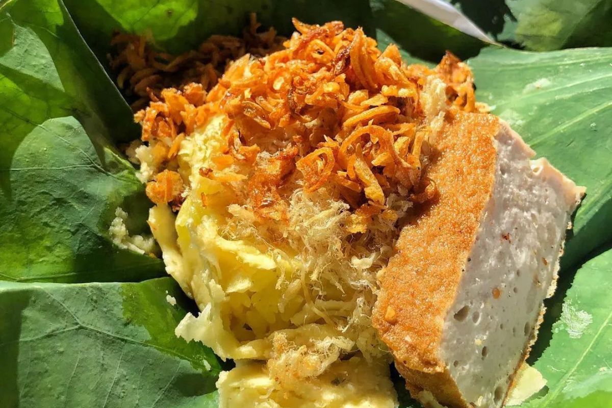 street food in vietnam sticky rice