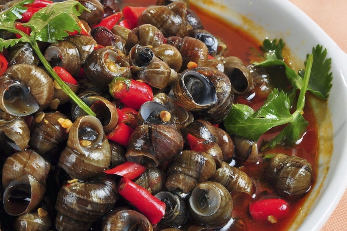what to eat in da nang vietnam snails