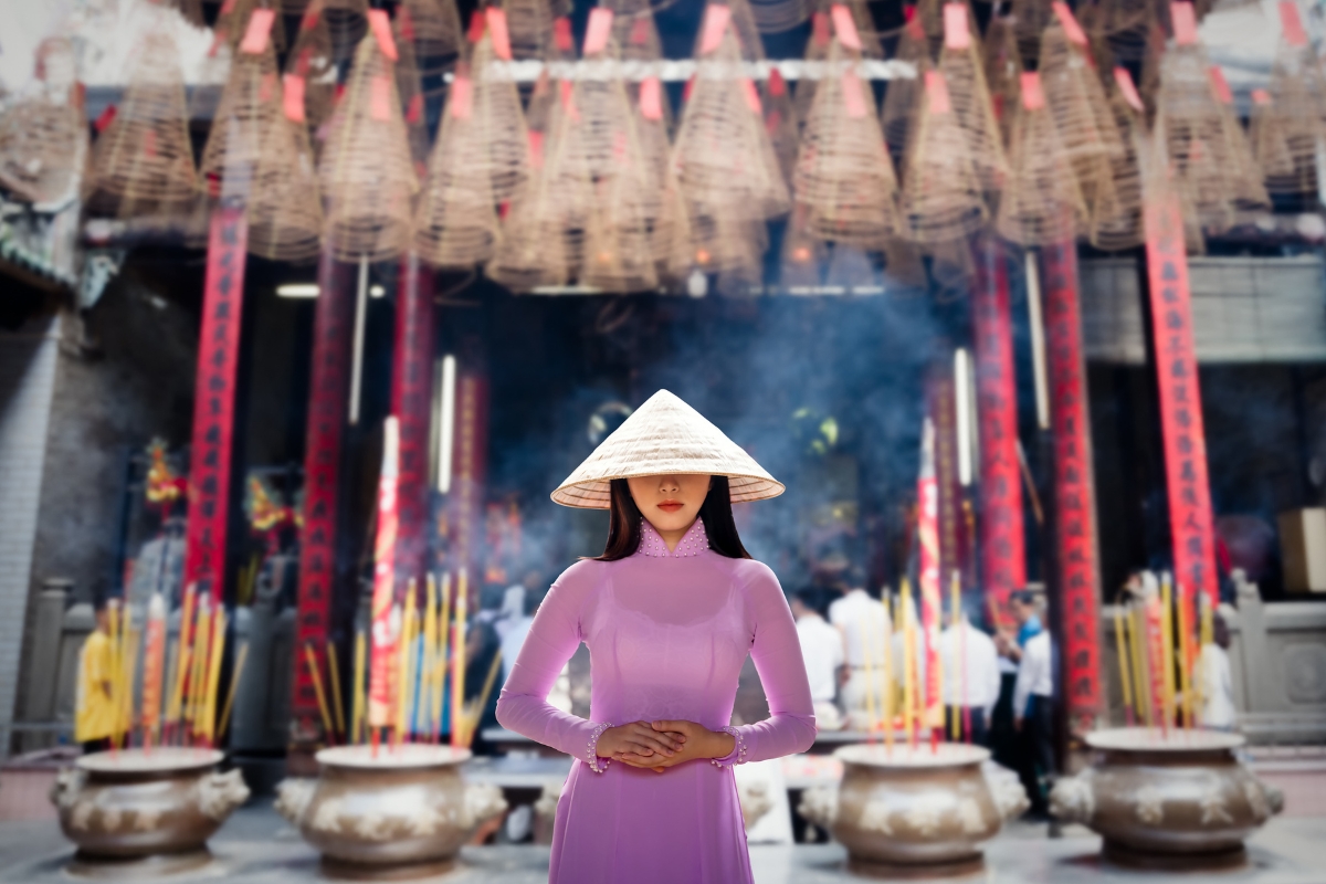 what to wear in cambodia and vietnam Ao Dai Vietnam