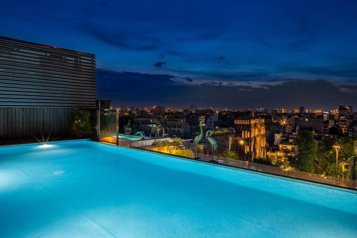 hanoi hotels with pools Anatole Hotel Hanoi pool