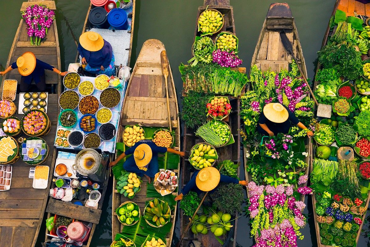 best tourist city in vietnam floating market vietnam