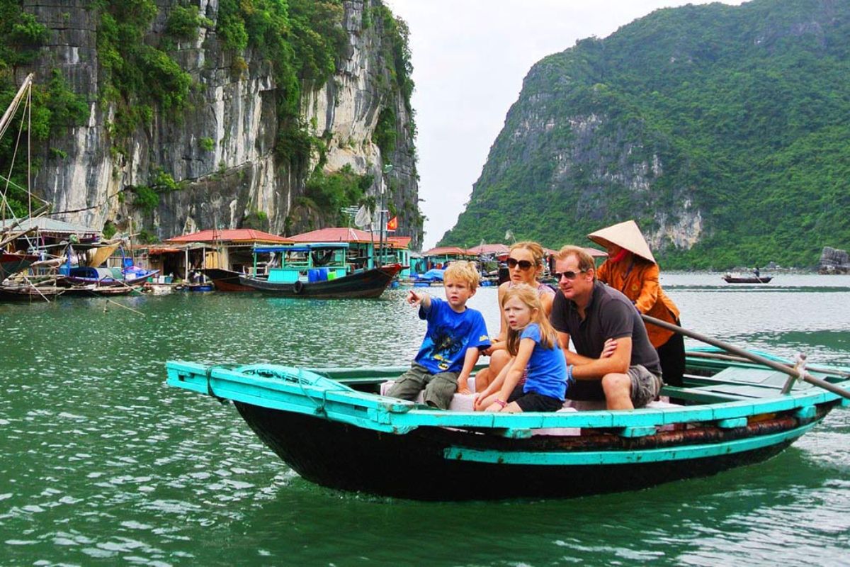 family trips to vietnam halong bay family trip